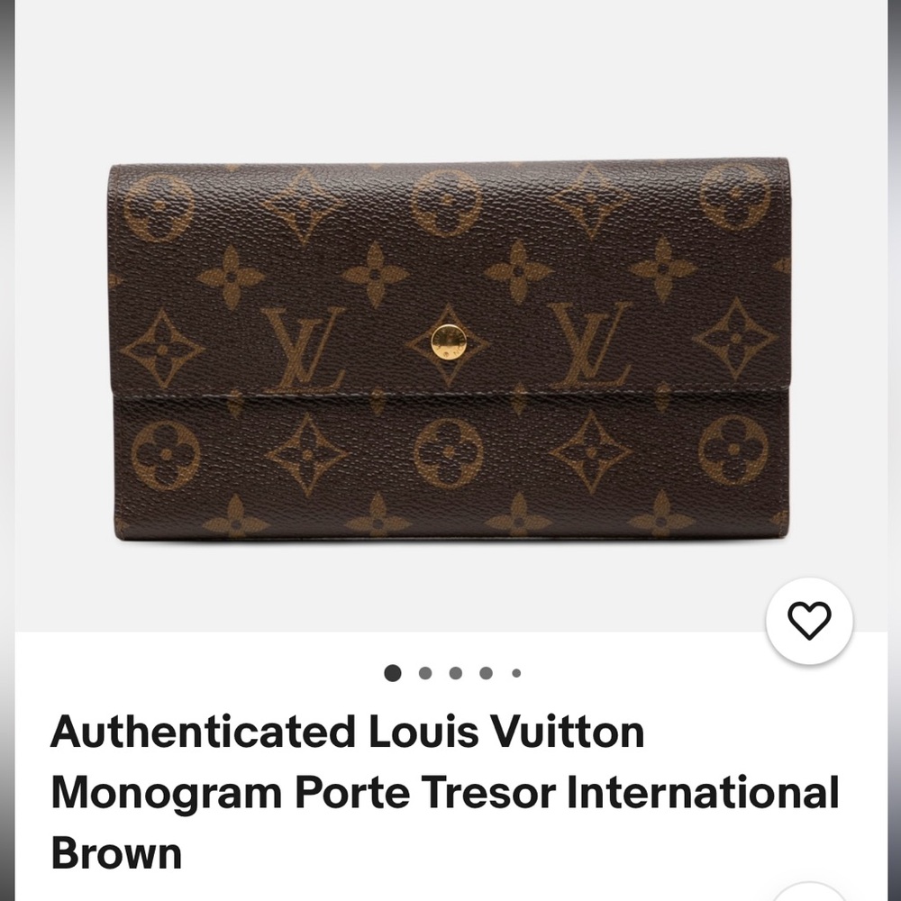 Louis Vuitton International Porte Tresor Long Wallet - Picture 4 of 15